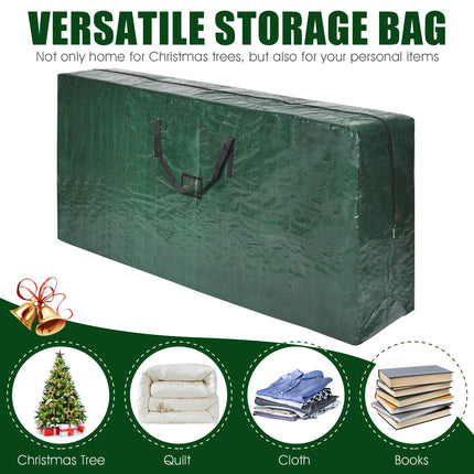 Large Christmas Tree Storage Bag, Fits up to 9 ft Disassembled Xmas Holiday Tree - GoplusUS