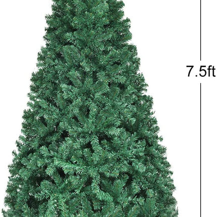 Pre-Lit Artificial Christmas Tree, Premium Hinged Spruce Tree