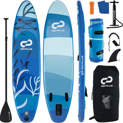 Goplus Inflatable Stand Up Paddle Board, 10FT SUP