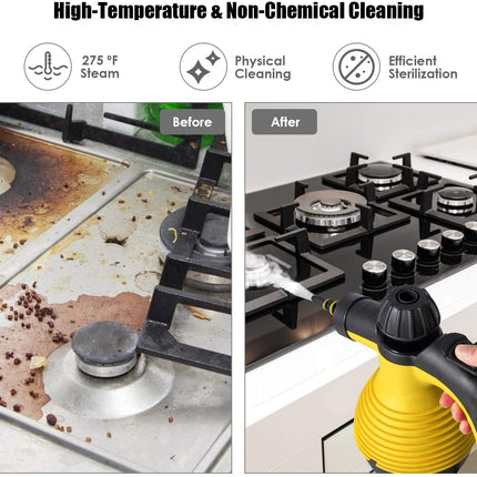 Handheld Pressurized Steam Cleaner - GoplusUS
