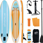 Orange + Light Blue
