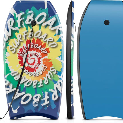 Goplus Boogie Boards for Beach, 33"/37"/41" Lightweight Body Board, Bodyboard for Kids Adults Surfing