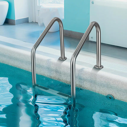 Goplus 4-Step Swimming Pool Ladder Heavy Duty Non-Slip Ladder