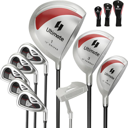 Goplus Complete Golf Club Set for Women, 9 Pieces Golf Clubs, Suitable for Lady Right Handed