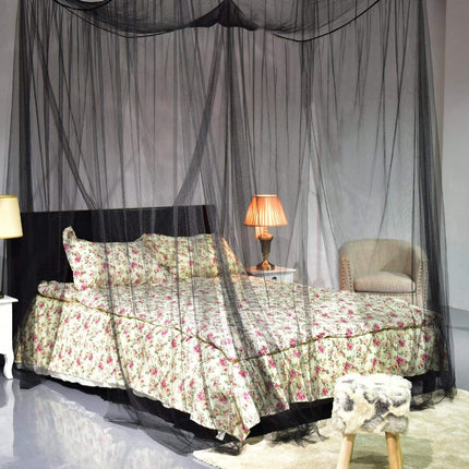 Mosquito Net, 4 Corner Post Bed Canopy - GoplusUS