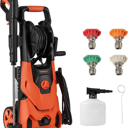 Goplus 2150PSI 1.2GPM Power Washer with 4 Quick Connect Nozzles