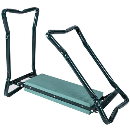 Folding Garden Kneeler Bench Heavy Duty Gardener Kneeling Pad Cushion - GoplusUS
