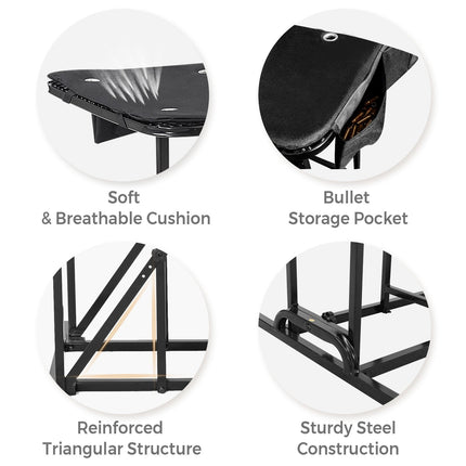 Portable Shooting Table Seat Set