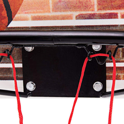 29" x 20" Mini Basketball Hoop Wall Mounted Portable Basketball Backboard - GoplusUS