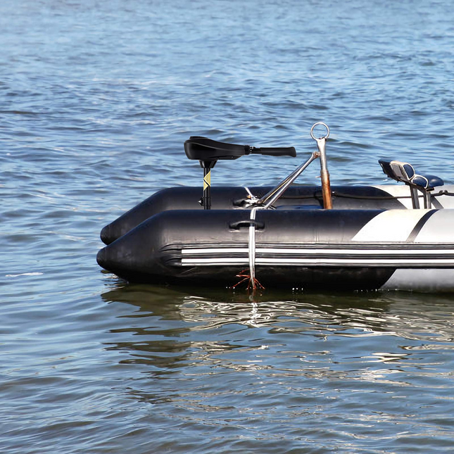 Goplus Electric Trolling Motor 8 Speed, Boat Fishing Motor w/Telescoping Handle - GoplusUS