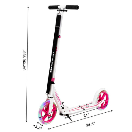 Folding Kick Scooter for Kids and Teens - GoplusUS