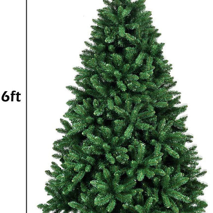 Artificial Douglas Christmas Tree Easy Assembly Xmas Tree for Indoor and Outdoor - GoplusUS