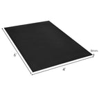 6' x 4' / Onyx Black