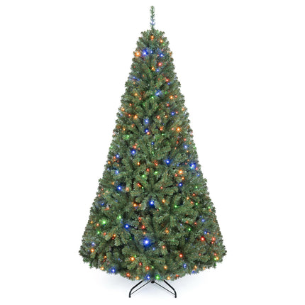 Goplus 4FT/5FT/7FT/8FT/9FT Artificial Christmas Tree | Holiday Decoration Tree with Foldable Metal Stand