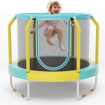 Goplus Kids Trampoline, 48" ASTM Approved Recreational Trampoline with Safety Space Design
