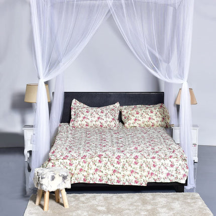Mosquito Net, 4 Corner Post Bed Canopy - GoplusUS
