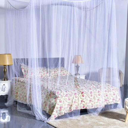 Mosquito Net, 4 Corner Post Bed Canopy - GoplusUS