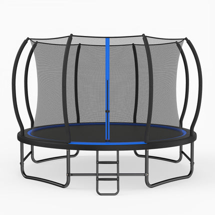 Goplus 12 FT/14 FT/16 FT Recreational Outdoor Trampoline Galvanized Metal Frame for Kids Adults Backyard Fun