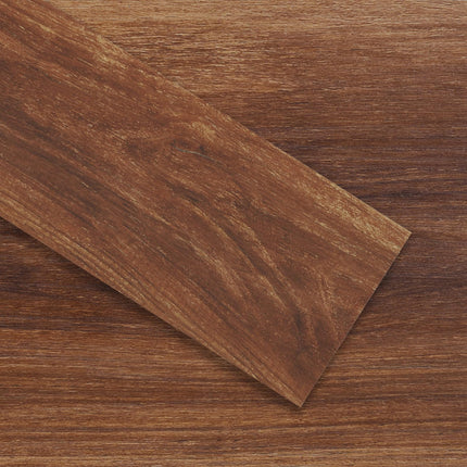 Goplus Floor Tile Vinyl Flooring 24-Pack 36 Sq.Ft Wood Grain Floor Tiles