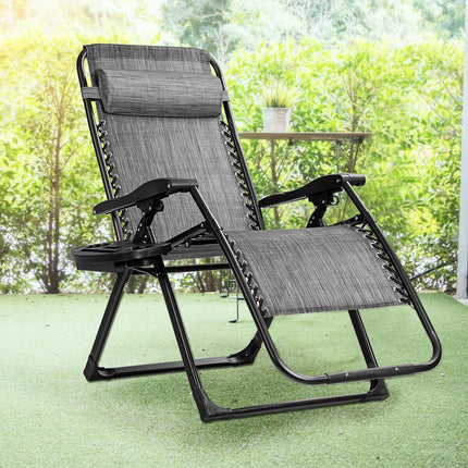 Zero Gravity Chair, 500-lb Capacity Oversized Recliner with Cup Holder