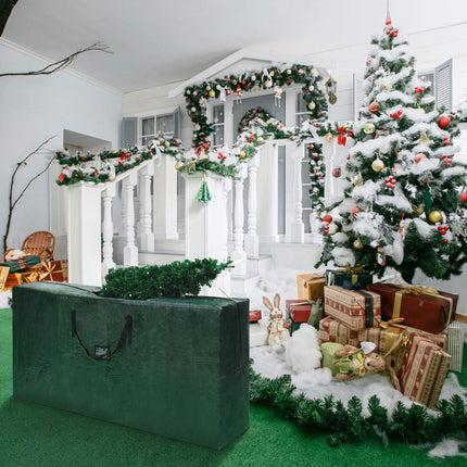 Large Christmas Tree Storage Bag, Fits up to 9 ft Disassembled Xmas Holiday Tree - GoplusUS