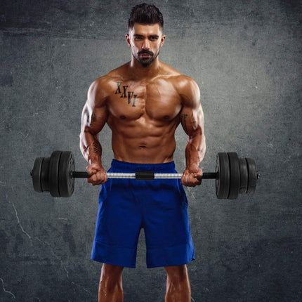 Adjustable Dumbbell Barbell Weight Pair 66 lbs - GoplusUS