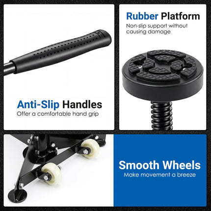 Goplus Underhoist Support Stand | 3/4 Ton Capacity Jack Stand