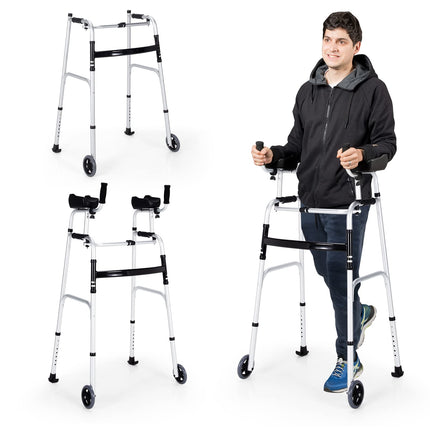 Foldable Standard Walker - GoplusUS