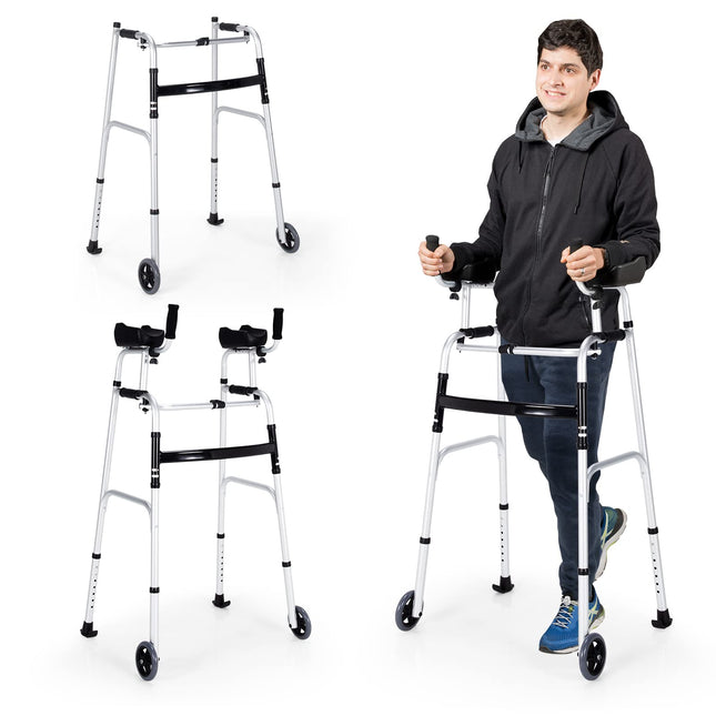 Foldable Standard Walker - GoplusUS