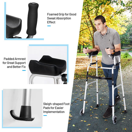 Foldable Standard Walker - GoplusUS