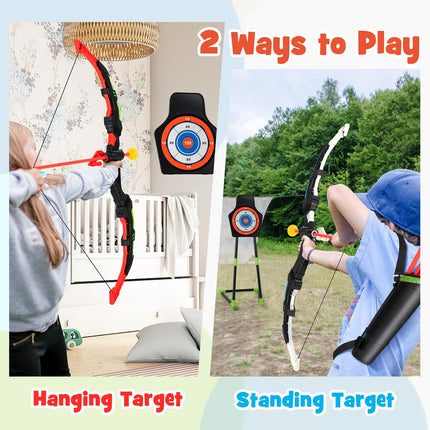 Goplus 2 Pack Bow and Arrow Set for Kids