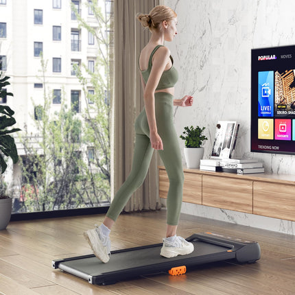 Walking Pad, Under Desk Treadmill for Home and Office - Goplus