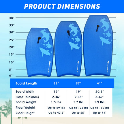 Goplus Body Board
