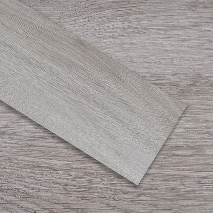 Goplus Floor Tile Vinyl Flooring 24-Pack 36 Sq.Ft Wood Grain Floor Tiles