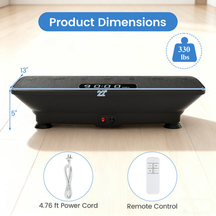 Goplus Vibration Plate Exercise Machine, Vibrating Platform w/Gravity Sensor