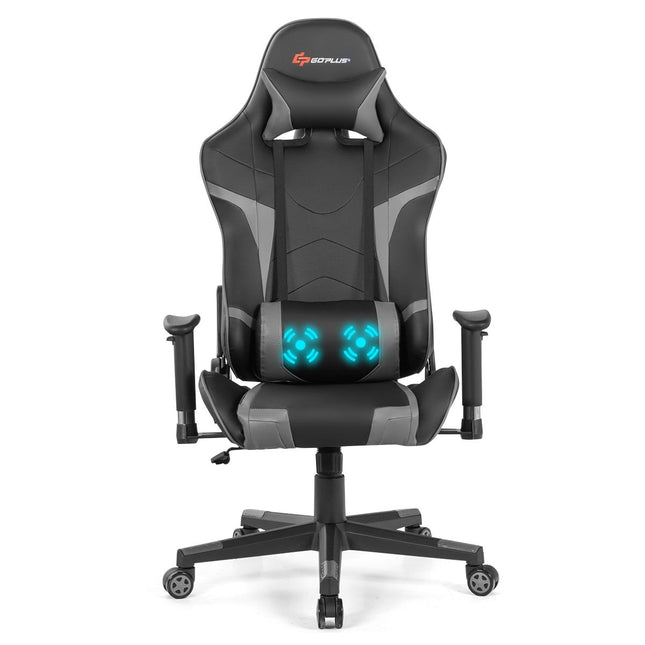 Gaming Chair, Massage Office Chair Computer Gaming Racing Chair - GoplusUS