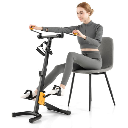 Goplus Foldable Pedal Exerciser for Seniors