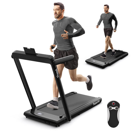 Goplus 2 in 1 Under Desk Treadmill, Black