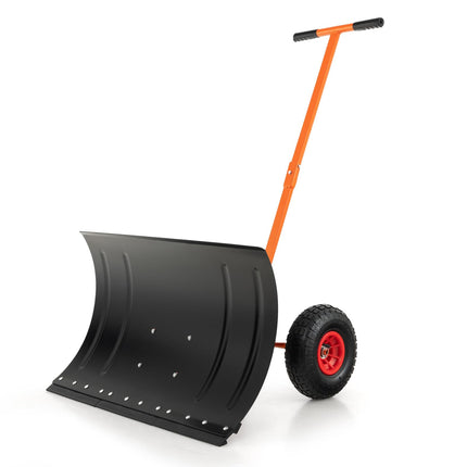 Goplus 29" Snow Shovel with Wheels