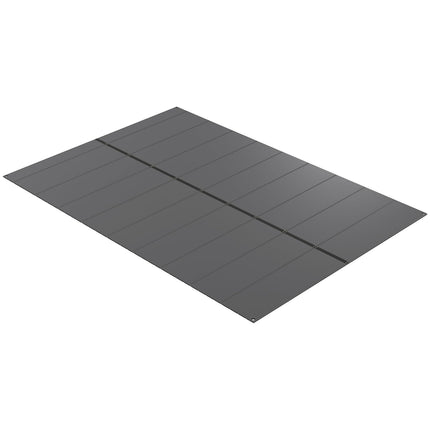 Goplus Plastic Floor Frame Kit for 14 x 10 FT Storage Shed