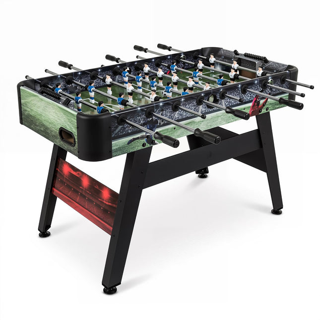 Goplus 54 Inch Full Size Foosball Table with 2 Balls 22 Players & Ergonomic Handles