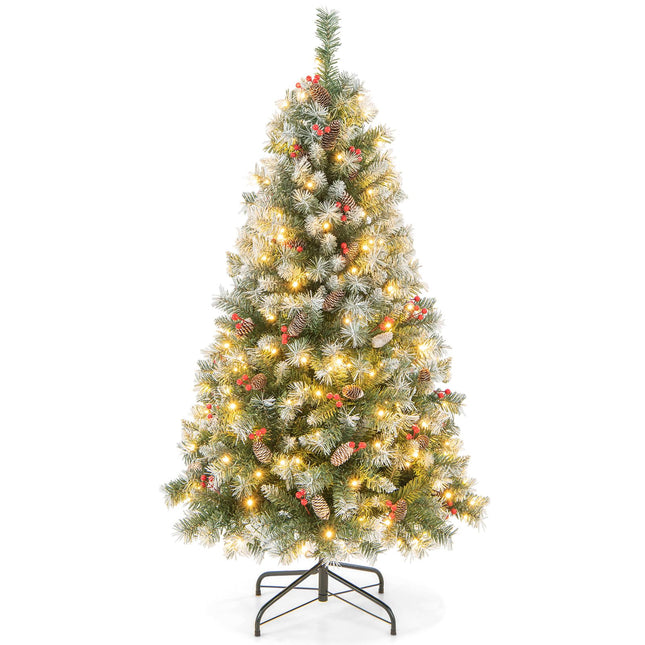 5ft Pre-Lit Christmas Tree - Goplus