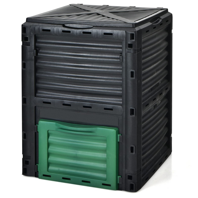 Goplus Compost Bin, 80 Gallon(300 L) Large Composting Box - GoplusUS