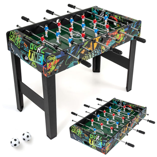 Goplus 2-in-1 Soccer Table with Detachable Legs for Tabletop