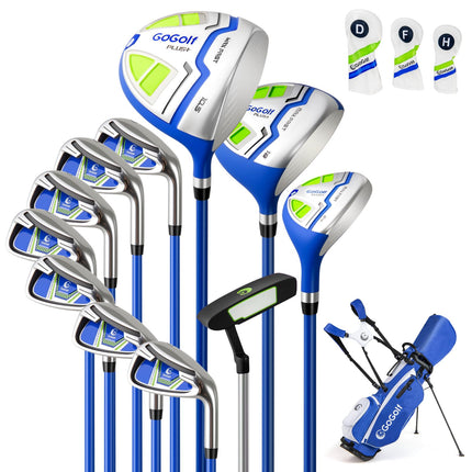 Goplus Right Hand Complete Golf Club Set for Men w/ Golf Stand Bag