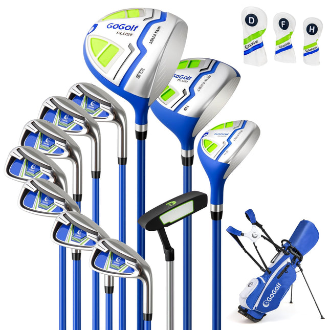 Goplus Right Hand Complete Golf Club Set for Men w/ Golf Stand Bag