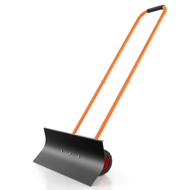 Goplus 30" Snow Shovel with Wheels