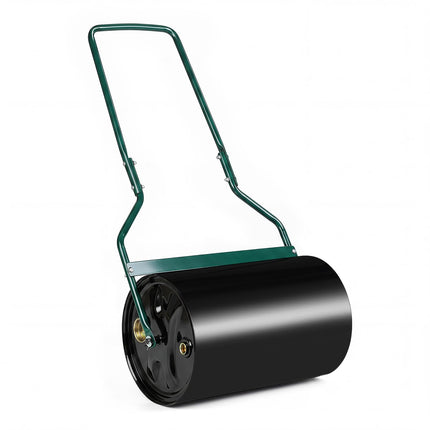 Goplus Lawn Roller 12 Gallon Water/Sand Filled Garden Drum Roller(13 by 20-Inch)