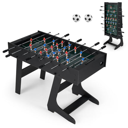 Goplus 48inch Full Competition Size Freestanding Soccer Game Table with 22 Players & 2 Balls