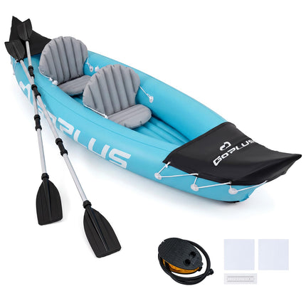 Goplus Inflatable Kayak 2 Person 10.5 FT Tandem Touring Kayak